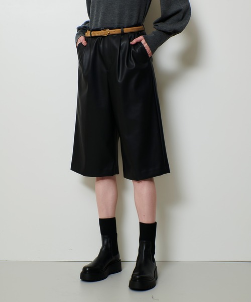 allureville(アルアバイル)の「【MANUELA FIRENZE(マニュエラ フィレンツェ)】 Uバックルベルト(ベルト・レディース・ブラック/キャメル・FREE)」の3枚目の写真