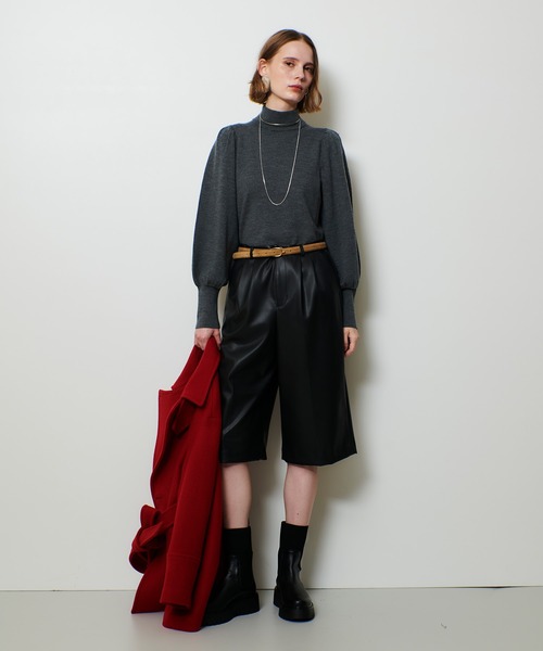 allureville(アルアバイル)の「【MANUELA FIRENZE(マニュエラ フィレンツェ)】 Uバックルベルト(ベルト・レディース・ブラック/キャメル・FREE)」の4枚目の写真