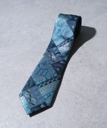 ZIP FIVE（ジップファイブ）の「とろみ総柄ネクタイ 大きめペイズリー イージーケア ネクタイ（ネクタイ）」