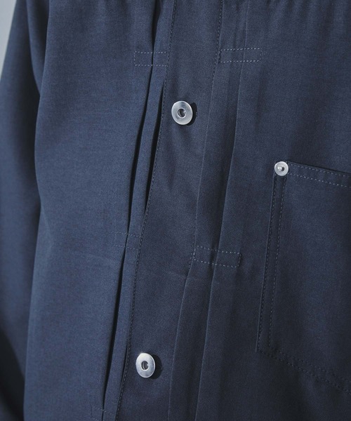 SLICK（スリック）の「【SLICK/スリック】Tech Twill Trucker Jacket/テックツイルトラッカージャケット/ クラシック/セットアップ（その他アウター・メンズ・ブラック/スミクロ/ブラウン・1/2/3）」の13枚目の写真