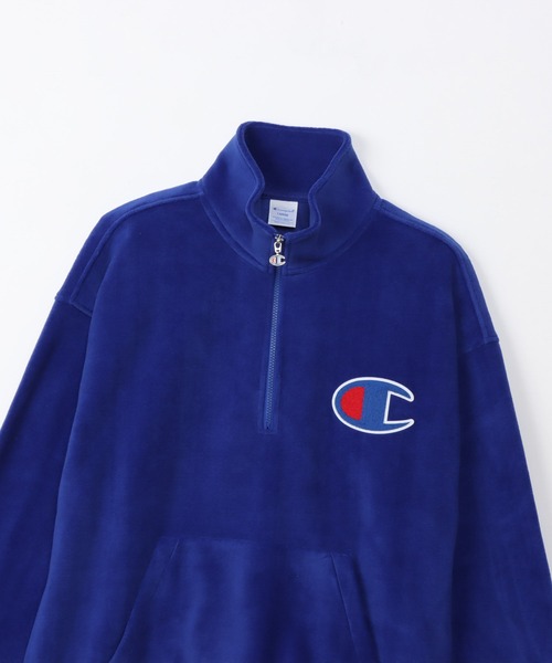 Champion(チャンピオン)の「Champion Half Zip Jacket C3-C615(スウェット・メンズ・ブラック/ブルー/ダークグリーン/パープル/ゴールド・XL/L/M)」の22枚目の写真