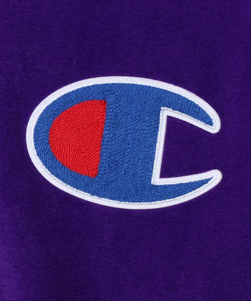 Champion(チャンピオン)の「Champion Half Zip Jacket C3-C615(スウェット・メンズ・ブラック/ブルー/ダークグリーン/パープル/ゴールド・XL/L/M)」の16枚目の写真