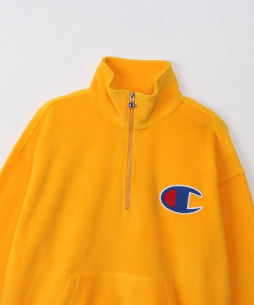Champion(チャンピオン)の「Champion Half Zip Jacket C3-C615(スウェット・メンズ・ブラック/ブルー/ダークグリーン/パープル/ゴールド・XL/L/M)」の14枚目の写真