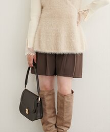 natural couture | WEB限定／【canami】プリーツショートパンツ(その他パンツ)