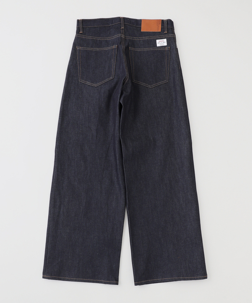 DAIRIKU（ダイリク）の「DAIRIKU / ダイリク "Wide" Rigid Denim Pants（デニムパンツ・メンズ・ブルー・MEDIUM/SMALL）」の2枚目の写真