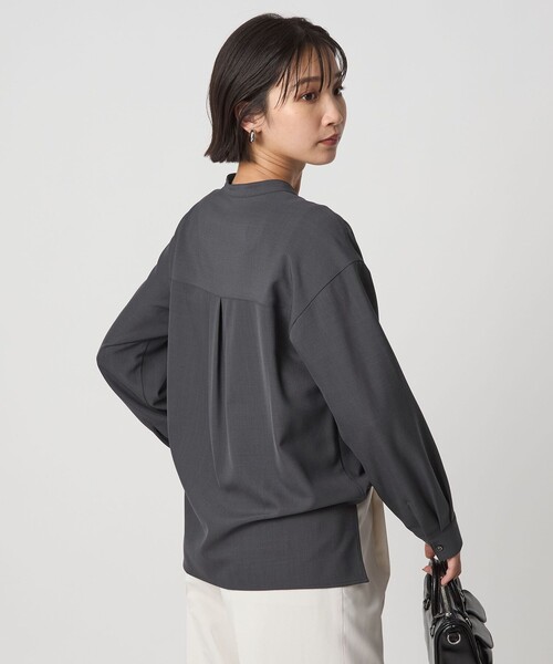 セール】スキッパー ポケット ロングスリーブ シャツ マシン