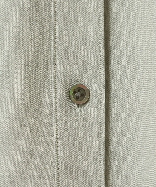 green label relaxing（グリーンレーベルリラクシング）の「スキッパー ポケット ロングスリーブ シャツ マシンウォッシャブル（シャツ/ブラウス・レディース・オフホワイト/ライム/ダークグレー・FREE）」の22枚目の写真