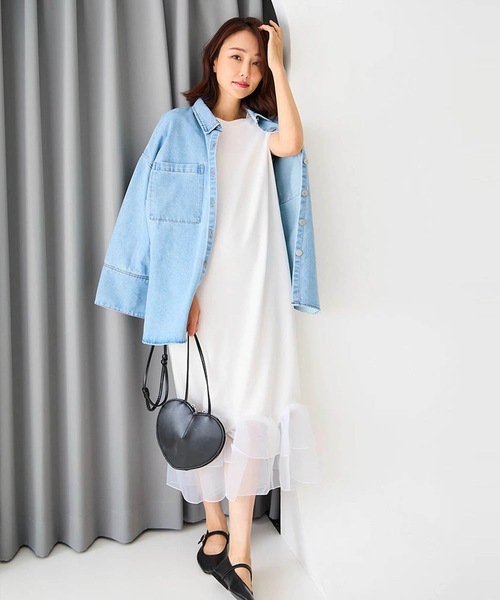 FIFILLES Paris イレギュラー裾のワンピース 楽天市場】「フィフィーユ ワンピース」 FIFILLES T1サイズ 七分