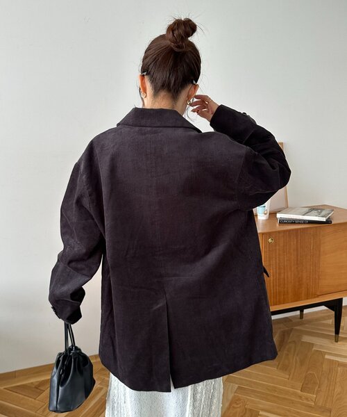 ユニセックス】コーデュロイWブレストジャケット（その他アウター