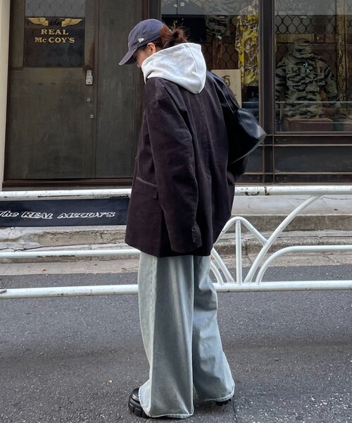 ユニセックス】コーデュロイWブレストジャケット（その他アウター