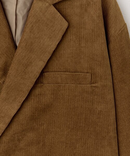 ユニセックス】コーデュロイWブレストジャケット（その他アウター