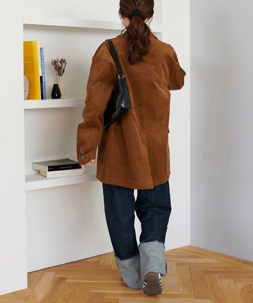 ユニセックス】コーデュロイWブレストジャケット（その他アウター