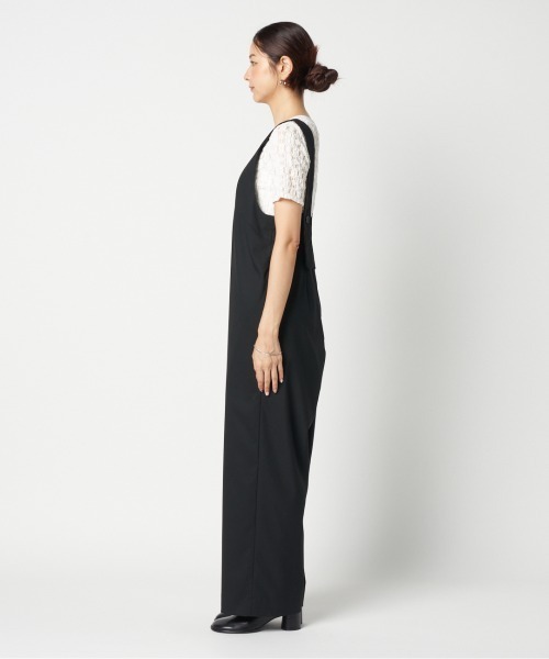 HELIOPOLE（エリオポール）の「JUMP SUITS (V NECK)（その他パンツ・レディース・ブラック/ネイビー・38/36）」の8枚目の写真