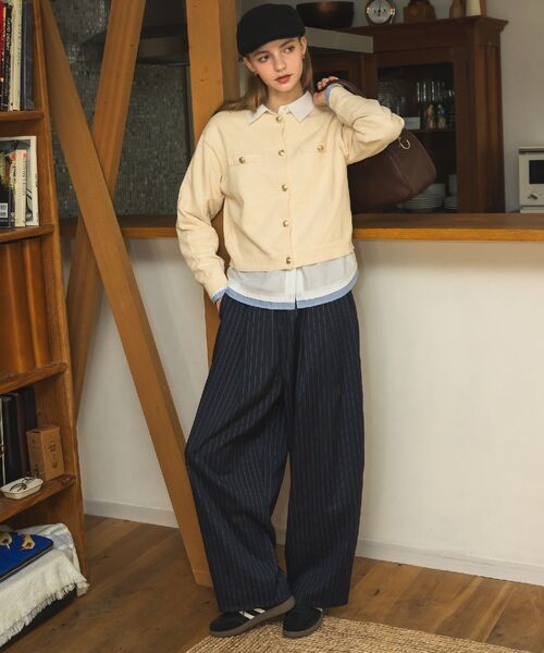 RETRO GIRL(レトロガール)の「コクーンラフPT(その他パンツ・レディース・ブラック/ブラウン/ブルー系その他・FREE)」の4枚目の写真