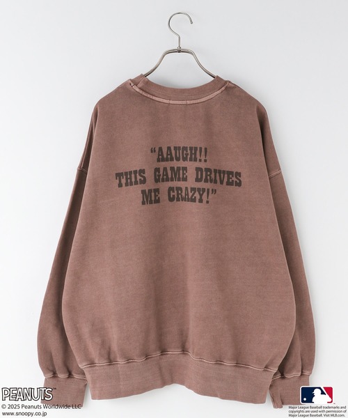 LOWRYS FARM（ローリーズファーム）の「ＭＬＢ＊ＳＮＯＯＰＹウラケ　579073（スウェット・レディース・ネイビー/シルバー/グリーン/ブラウン系その他・FREE）」の5枚目の写真