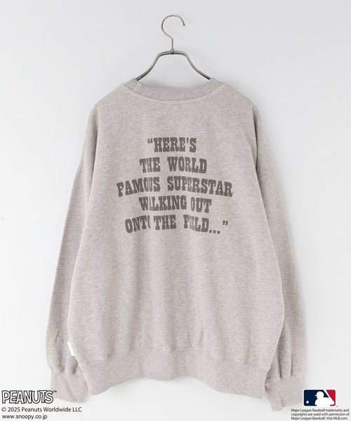 LOWRYS FARM（ローリーズファーム）の「ＭＬＢ＊ＳＮＯＯＰＹウラケ　579073（スウェット・レディース・ネイビー/シルバー/グリーン/ブラウン系その他・FREE）」の8枚目の写真