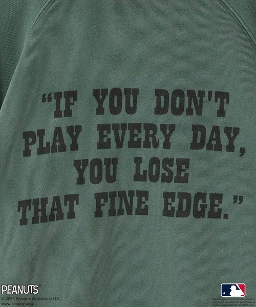 LOWRYS FARM（ローリーズファーム）の「ＭＬＢ＊ＳＮＯＯＰＹウラケ　579073（スウェット・レディース・ネイビー/シルバー/グリーン/ブラウン系その他・FREE）」の14枚目の写真