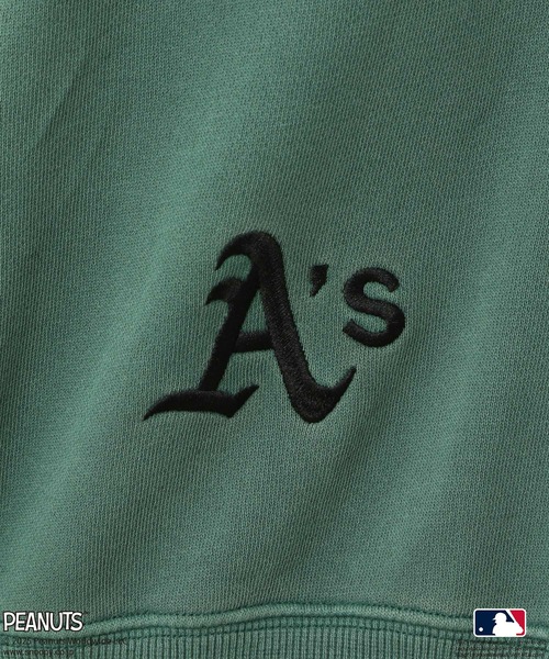 LOWRYS FARM（ローリーズファーム）の「ＭＬＢ＊ＳＮＯＯＰＹウラケ　579073（スウェット・レディース・ネイビー/シルバー/グリーン/ブラウン系その他・FREE）」の13枚目の写真