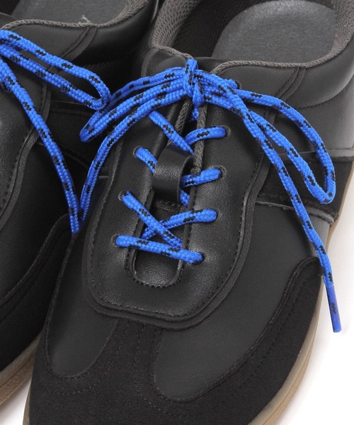 BAYFLOW（ベイフロー）の「[抗菌防臭＆撥水加工付き]替え紐付きスニーカー（スニーカー・レディース・オフホワイト/ブラック・LARGE/MEDIUM）」の13枚目の写真