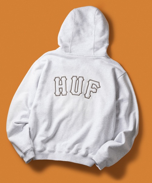 ARCH WIDE FULL ZIP HOODIE（パーカー）｜HUF（ハフ）のファッション