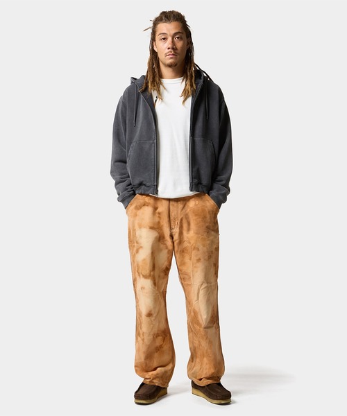 HUF（ハフ）の「ARCH WIDE FULL ZIP HOODIE（パーカー・メンズ・ブラック/アッシュグレー/グリーン系その他・XL/XXL/L/M/S）」の15枚目の写真