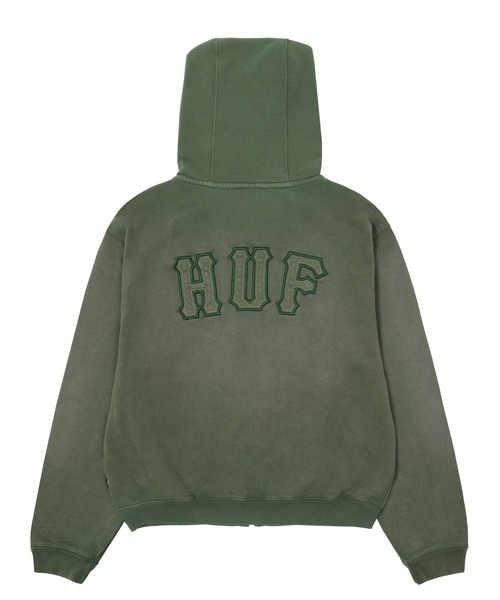 ARCH WIDE FULL ZIP HOODIE（パーカー）｜HUF（ハフ）の