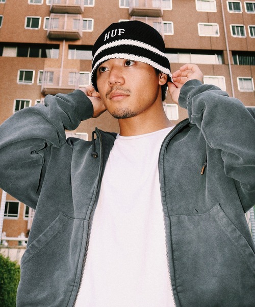 ARCH WIDE FULL ZIP HOODIE（パーカー）｜HUF（ハフ）の