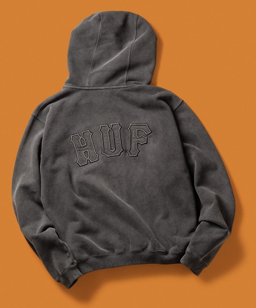 ARCH WIDE FULL ZIP HOODIE（パーカー）｜HUF（ハフ）の