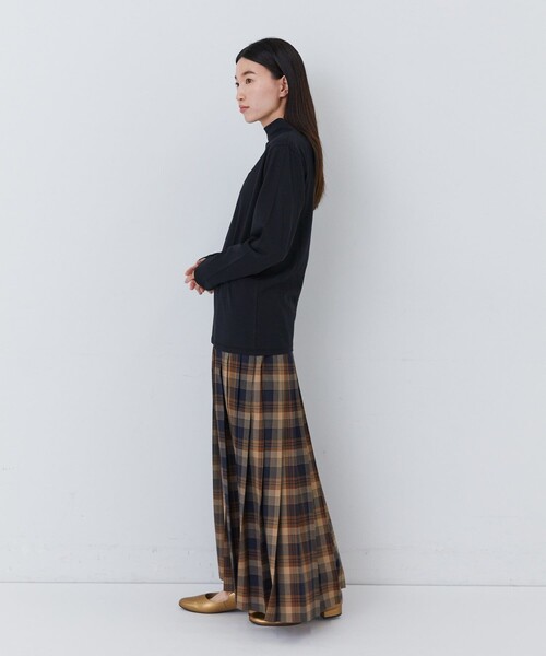 conges payes ADIEU TRISTESSE(コンジェ ペイエ アデュートリステス)の「ハイネックベア天竺(Tシャツ/カットソー・レディース・ブラック/オフホワイト/ストライプ/ライトグレー/ピンク・FREE)」の22枚目の写真