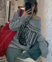WITHYOU&94プリントカットソー