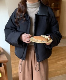 aimoha（アイモハ）の「異素材カラーショートダウン (AW)（ダウンジャケット/コート）」
