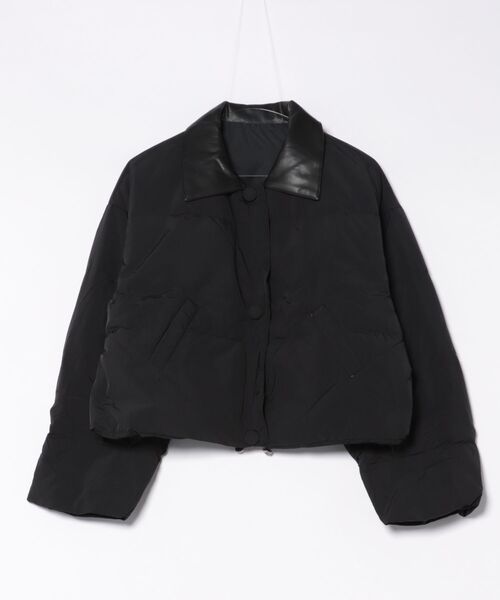 セール】異素材カラーショートダウン（ダウンジャケット/コート