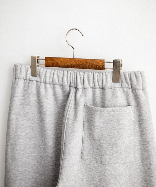 UMBRO 別注コラボ裏起毛ワンポイントロゴ刺繍イージーワイドストレート