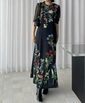 Ameri（アメリ）の「ESMERALDA IN FULL BLOOM DRESS（ワンピース・SMALL）」