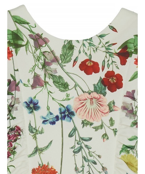 Ameri（アメリ）の「ESMERALDA IN FULL BLOOM DRESS（ワンピース・レディース・ブルー/オフホワイト/ブラック・SMALL/MEDIUM）」の7枚目の写真