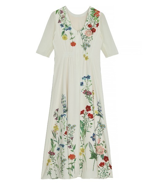 ワンピース Ameri ESMERALDA IN FULL BLOOM DRESS ESMERALDA IN FULL BLOOM DRESS