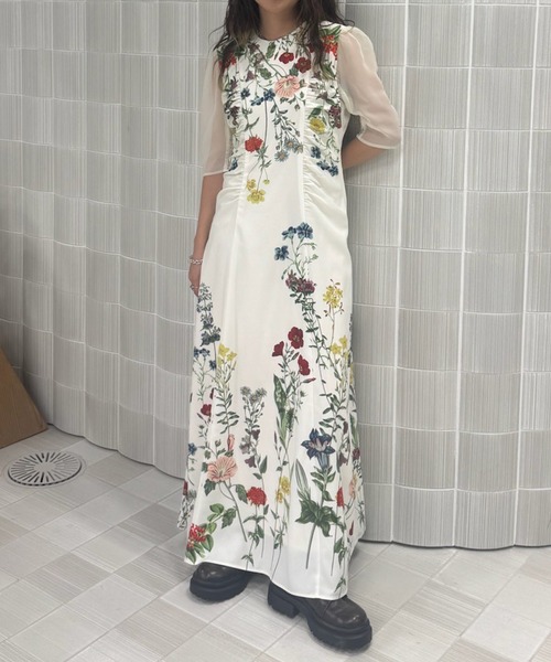 最安値】AMERI COCO FLOWER DRESS ワンピース Ameri（アメリ）の「COCO FLOWER DRESS（ワンピース）」 - WEAR
