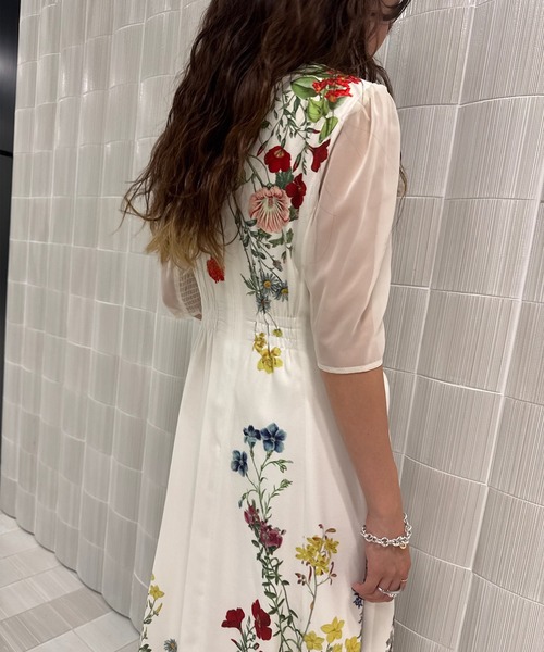 ESMERALDA IN FULL BLOOM DRESS（ワンピース）｜Ameri（アメリ）の