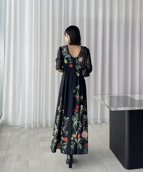 最安値】AMERI COCO FLOWER DRESS ワンピース Ameri（アメリ）の「COCO FLOWER DRESS（ワンピース）」 - WEAR