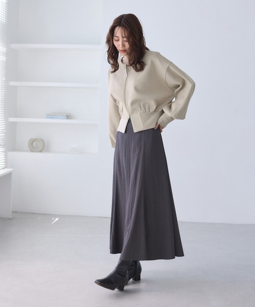 ROPE' PICNIC（ロペピクニック）の「W-ZIPドルマンカットカーディガン（カーディガン/ボレロ・レディース・ベージュ系その他/ブラウン/ブラック・M/S）」の17枚目の写真