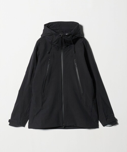 DESCENTE ALLTERRAIN（デサント　オルテライン）の「＜DESCENTE ALLTERRAIN＞HARD SHELL JACKET CREAS /ハードシェルジャケット（マウンテンパーカー・メンズ・ブラック/ダークグレー・M/XL/L）」の2枚目の写真