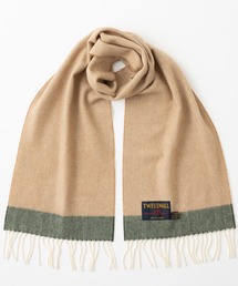 TWEEDMILL　ツイードミル　ラムウール　ストール　ベージュ TWEED MILL（ツイードミル） 71×210 ラムウール ニーラグ