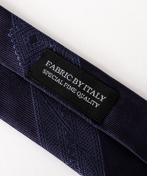 NOLLEY’S（ノーリーズ）の「Classico Seta バブリングストライプネクタイ 25AWコレクション（ネクタイ・メンズ・ブルー系その他6・FREE）」の5枚目の写真