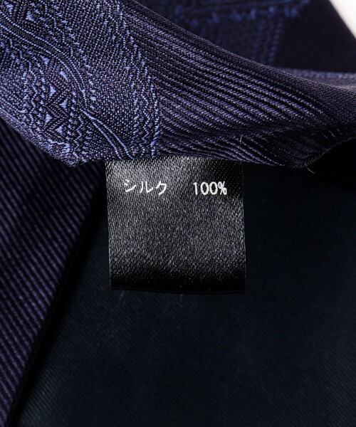 NOLLEY’S（ノーリーズ）の「Classico Seta バブリングストライプネクタイ 25AWコレクション（ネクタイ・メンズ・ブルー系その他6・FREE）」の6枚目の写真