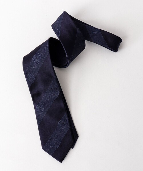 NOLLEY’S（ノーリーズ）の「Classico Seta バブリングストライプネクタイ 25AWコレクション（ネクタイ・メンズ・ブルー系その他6・FREE）」の13枚目の写真