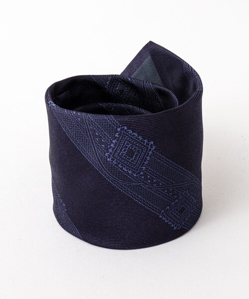 NOLLEY’S（ノーリーズ）の「Classico Seta バブリングストライプネクタイ 25AWコレクション（ネクタイ・メンズ・ブルー系その他6・FREE）」の16枚目の写真