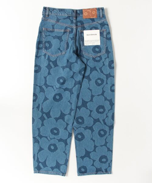 marimekko(マリメッコ)の「【ノベルティ付】《Maridenim》 Unikko / Barrel Unikko jeans pants(デニムパンツ・レディース・ダークインディゴブルー・25inch/26inch/27inch/28inch/29inch/30inch)」の7枚目の写真