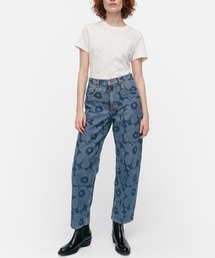 marimekko | 【ノベルティ付】《Maridenim》 Unikko / Barrel Unikko jeans　pants(デニムパンツ)