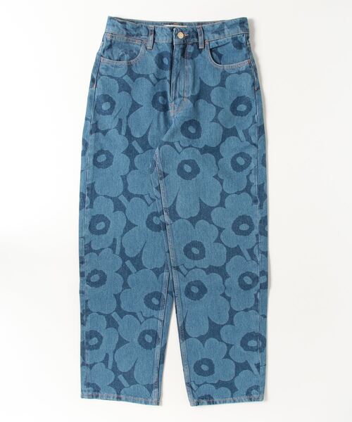 marimekko(マリメッコ)の「【ノベルティ付】《Maridenim》 Unikko / Barrel Unikko jeans pants(デニムパンツ・レディース・ダークインディゴブルー・25inch/26inch/27inch/28inch/29inch/30inch)」の13枚目の写真