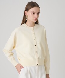 美品✨ ANAYI アナイ カーディガン 日本製 クロップド丈 長袖 シンプル trim_ofany_item4867f83a009511e